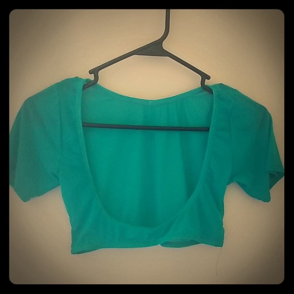 Open Front Rave Top